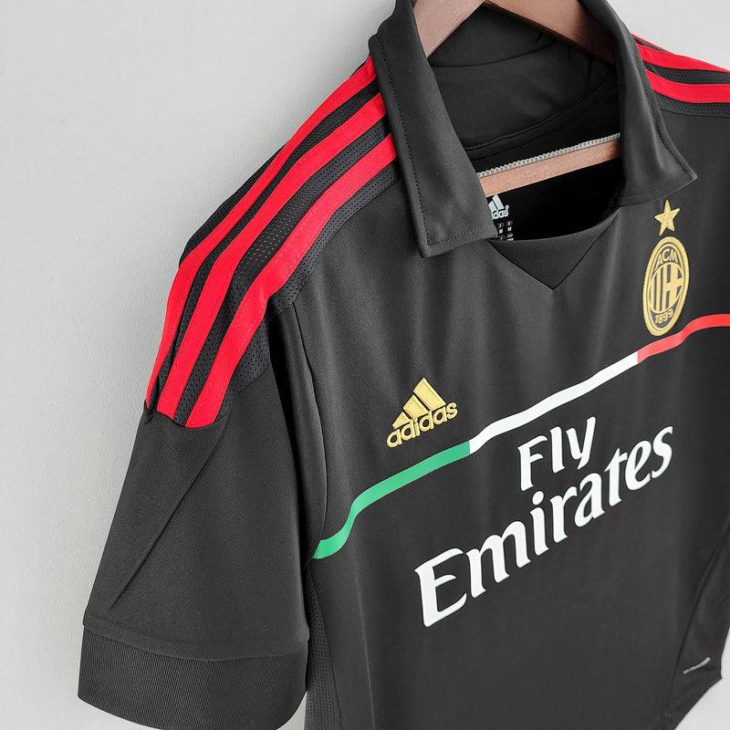 Camisa AC Milan Retrô III III 2011/12 - Preto