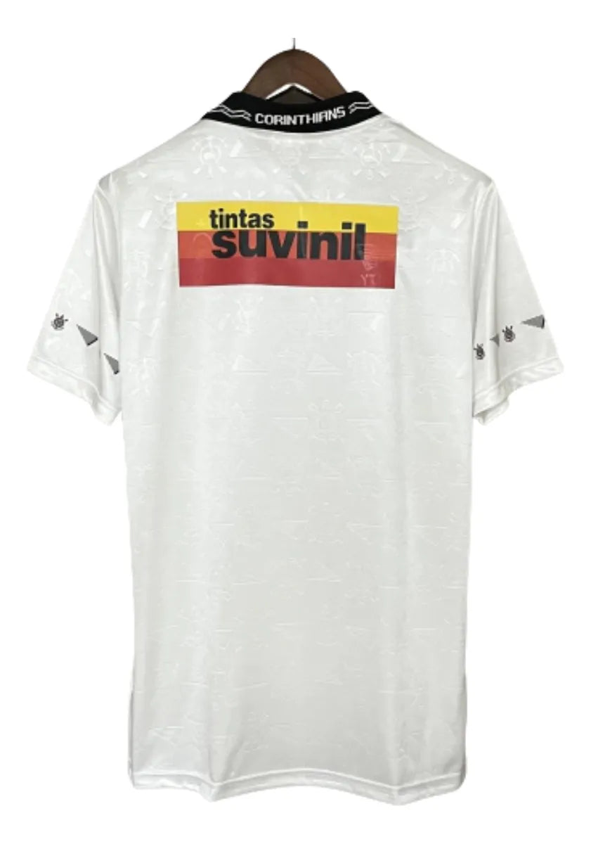 Camisa Corinthians Retrô 1995 I Penalty Masculina - Branca e Preta