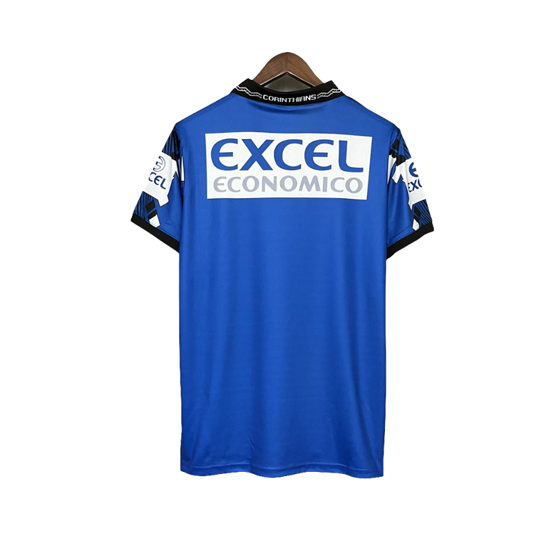 Camisa Corinthians Retrô 1998 III Penalty Masculina - Preta e Azul