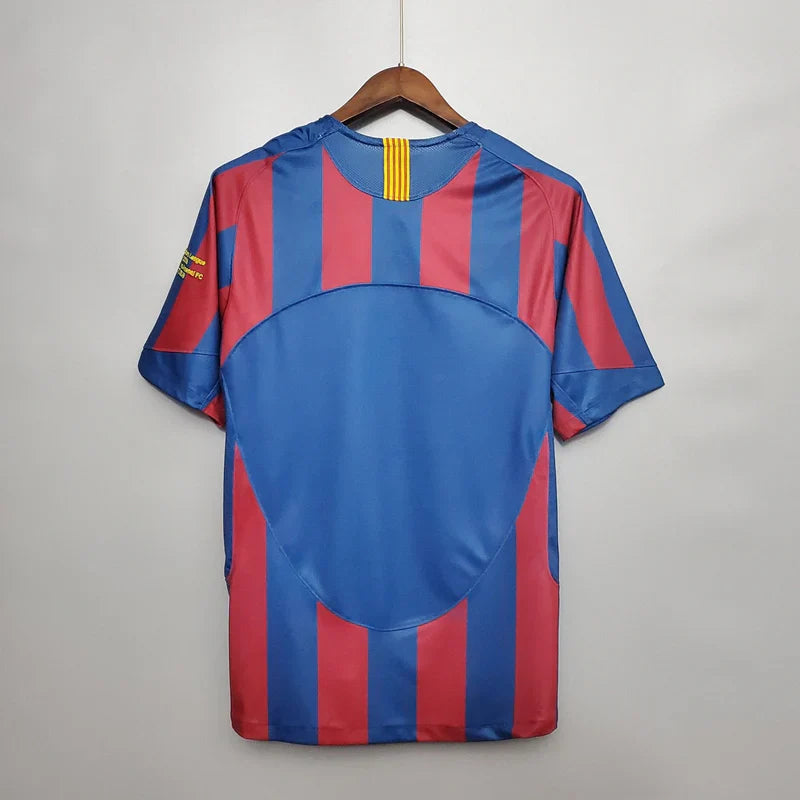 Camisa Retrô FC Barcelona 2006/06 I Champions League Edition