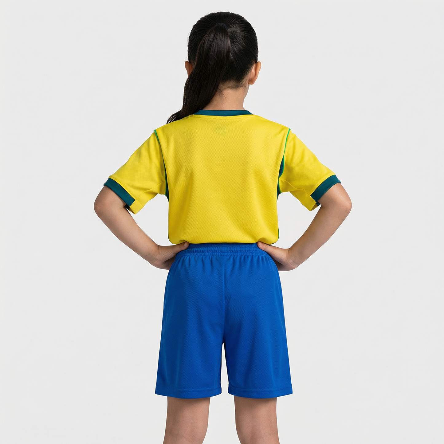 Conjunto Infantil Nike Brasil Feminino 2026/2027 I