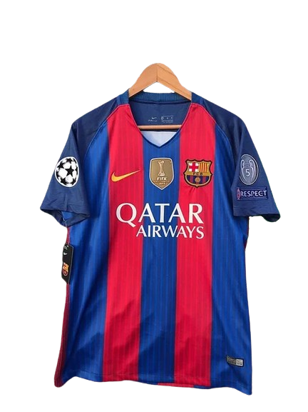 Camisa Retrô Barcelona I I Nike 2016/17 Masculino Azul Grená