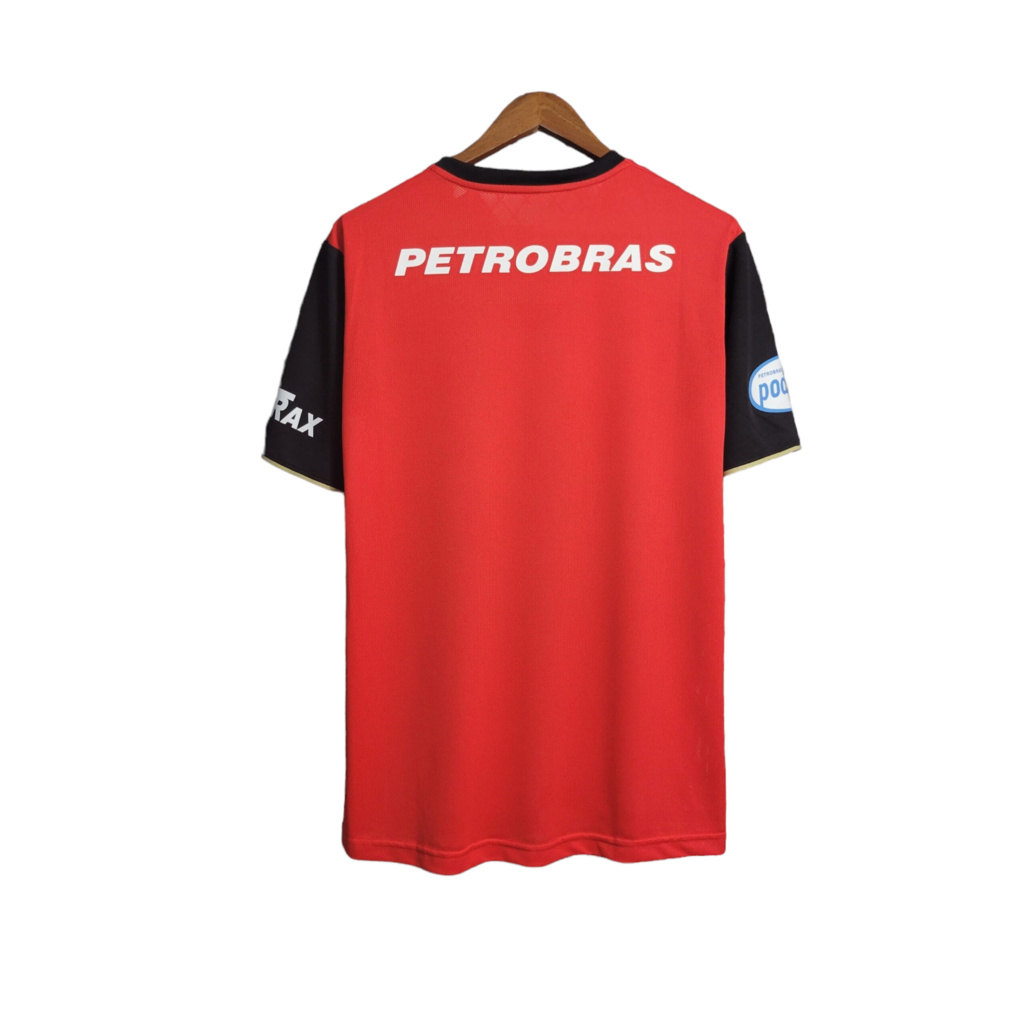 Camisa Retrô Flamengo I 2007/08 Masculino - Preto e Vermelho