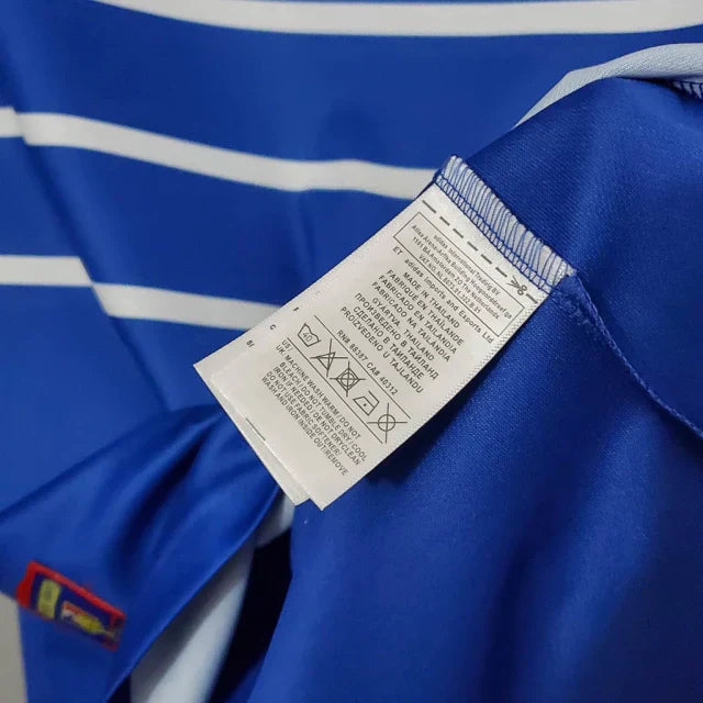Camisa Retrô França I I Adidas 1998/99 Masculino Azul
