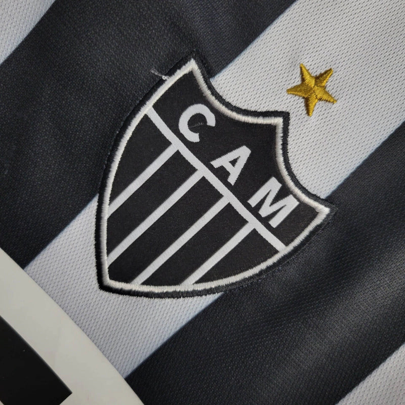 Camisa Atlético Mineiro I Retrô 2003 Preta e Branca - Umbro