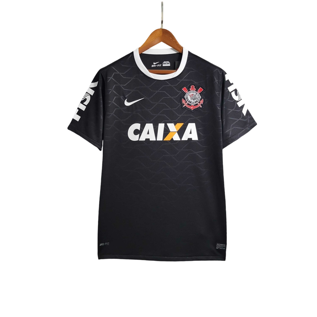 Camisa Corinthians Retrô 2012 I NIke Masculina - Preto