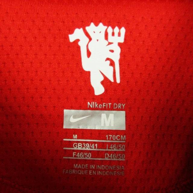 Camisa Retrô Manchester United I I 2007/08 Masculino Vermelho
