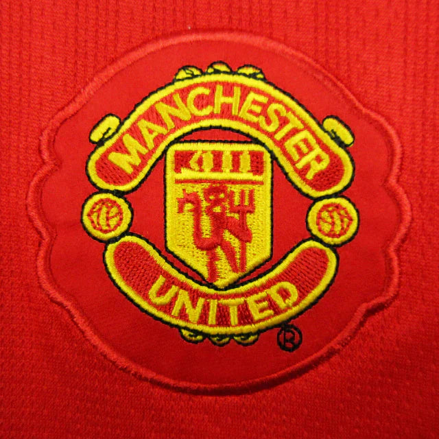 Camisa Retrô Manchester United I I 2007/08 Masculino Vermelho