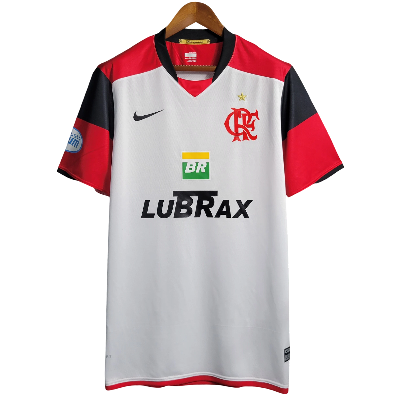 Camisa Retrô Flamengo II 2008/09 Masculino - Branco