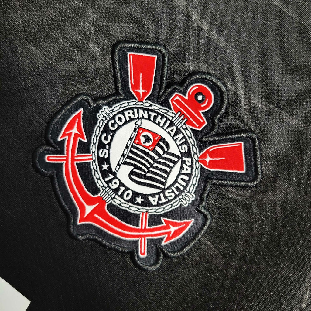Camisa Corinthians Retrô 2012 I NIke Masculina - Preto