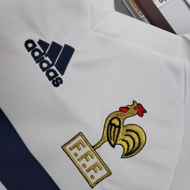 Camisa Retrô França II II 1998/99 Masculino Branco