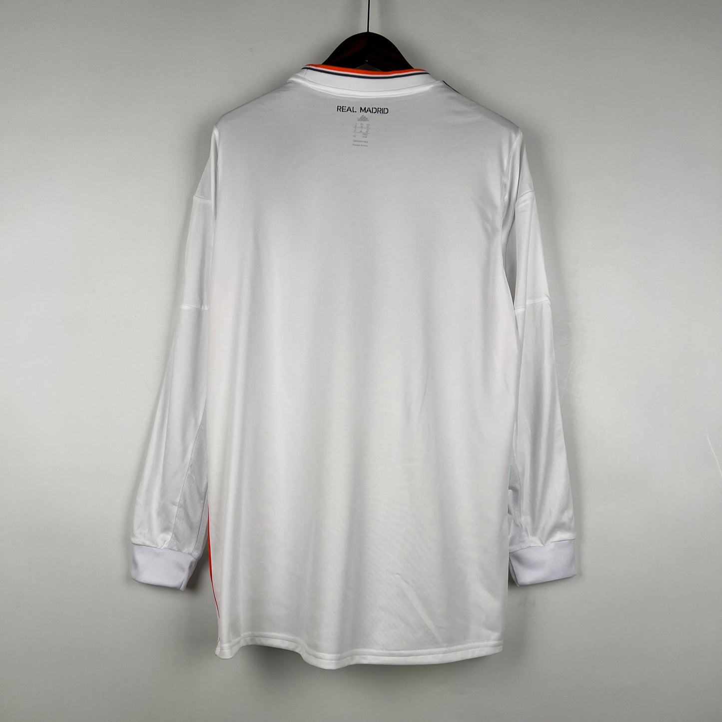 Camisa Retrô Real Madrid Manga Longa I Adidas I 2013/14 Masculino Branco
