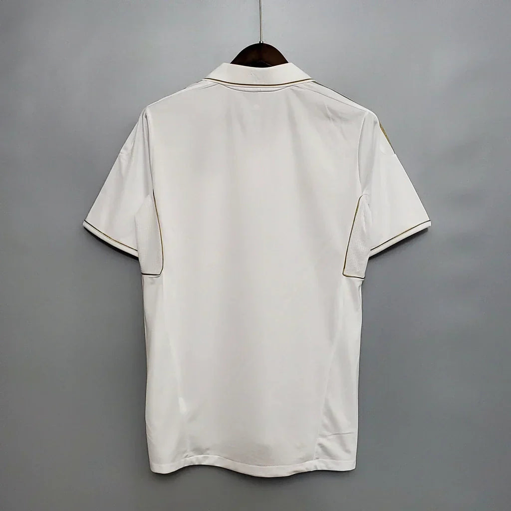 Camisa Retrô Real Madrid I I Adidas 2011/12 Masculino Branco