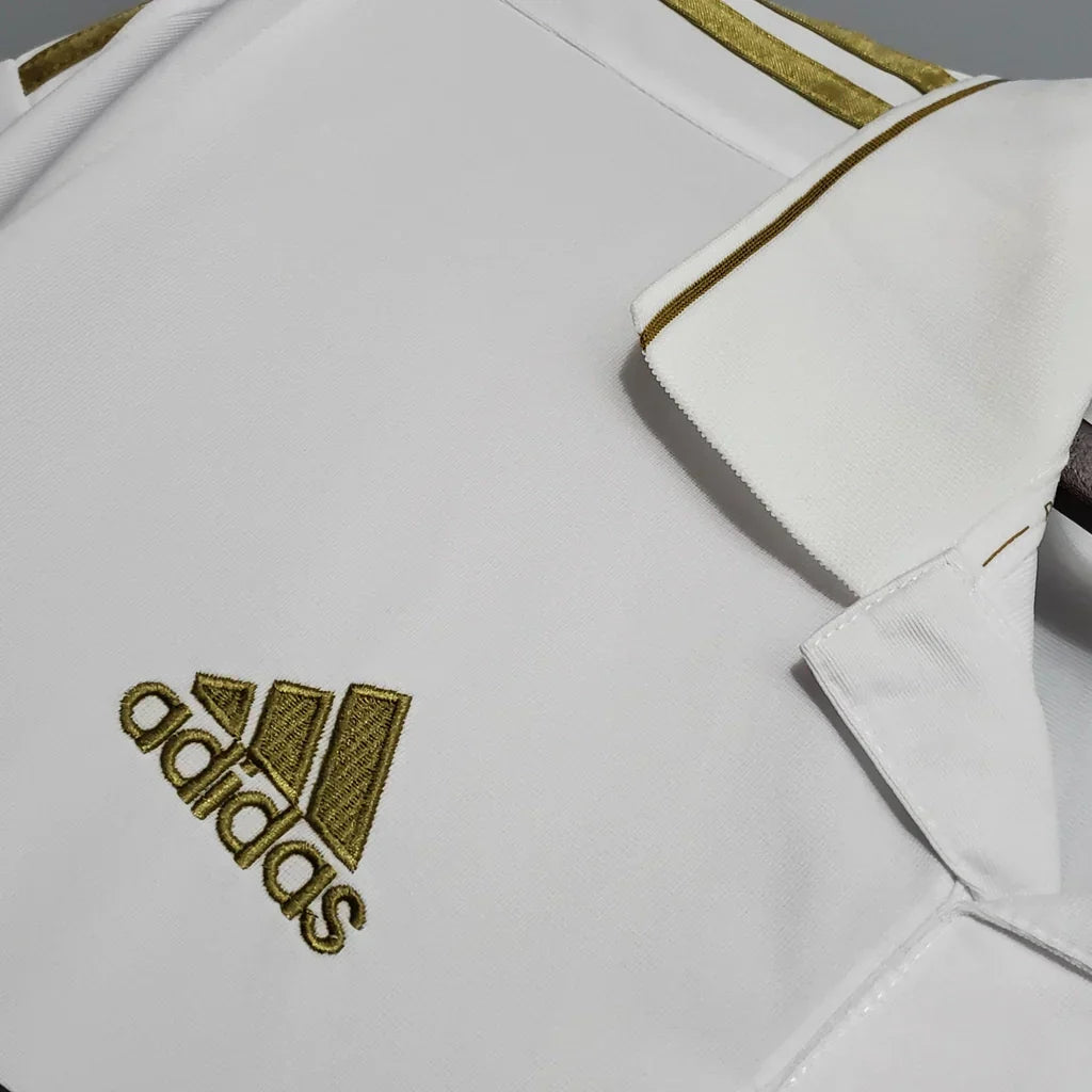 Camisa Retrô Real Madrid I I Adidas 2011/12 Masculino Branco