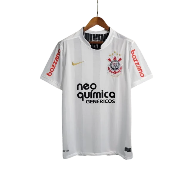 Camisa Corinthians Retrô 2012 II NIke Masculina - Branco