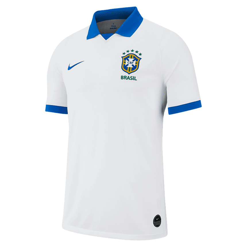 Camisa Retrô Seleção Brasil 2019/20 III Masculino - Branco