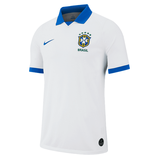 Camisa Retrô Seleção Brasil 2019/20 III Masculino - Branco