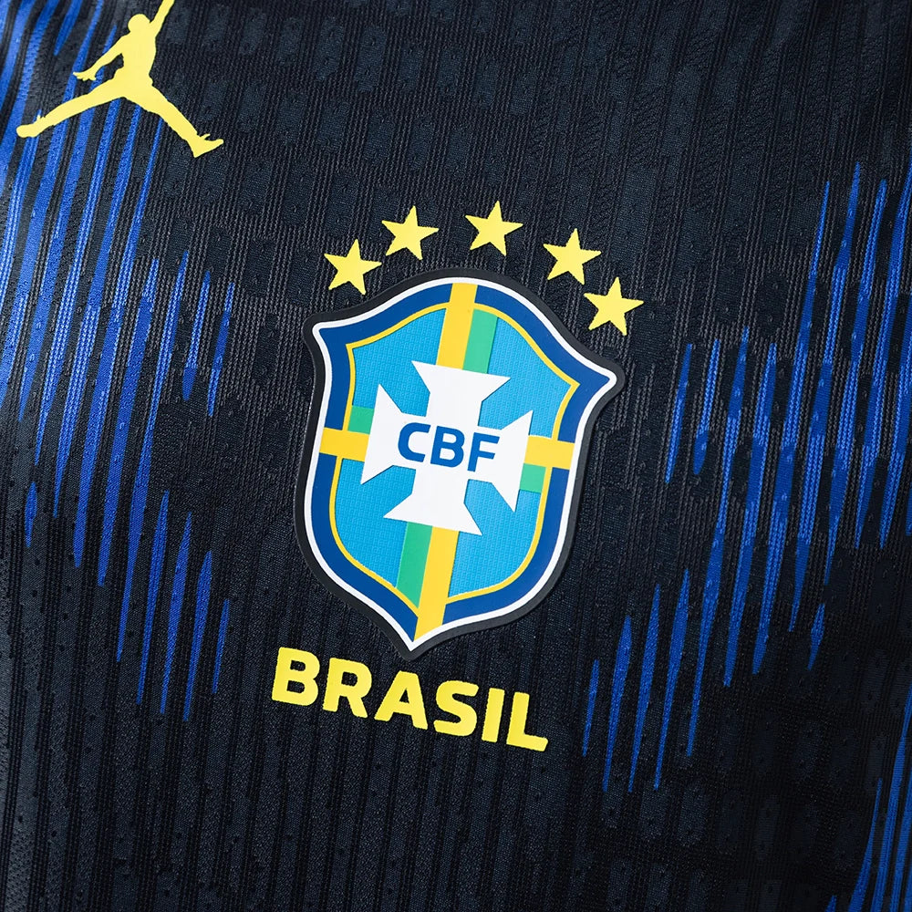 Camisa Seleção Brasileira II 26/27 - Jogador Nike X Jordan Masculina - Azul