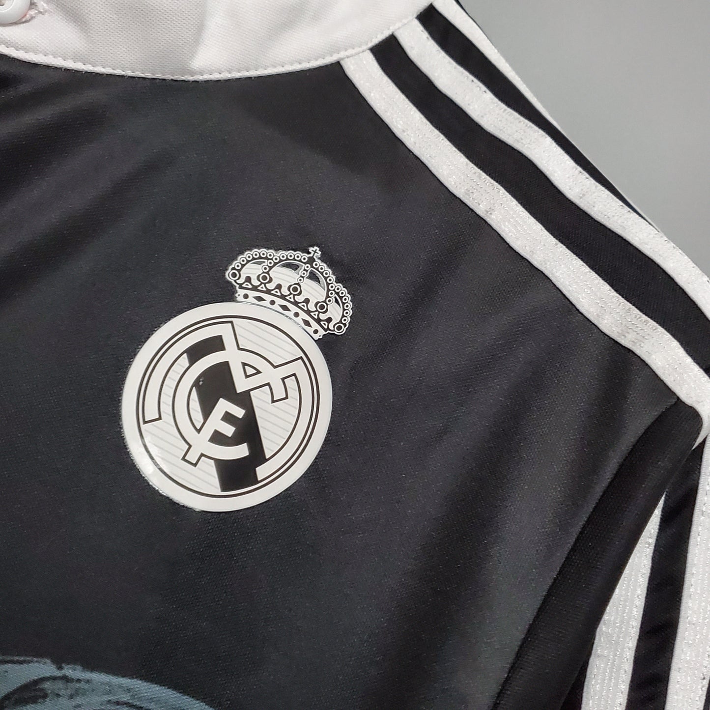 Camisa Manga Longa Real Madrid III 14/15 Adidas - Preto