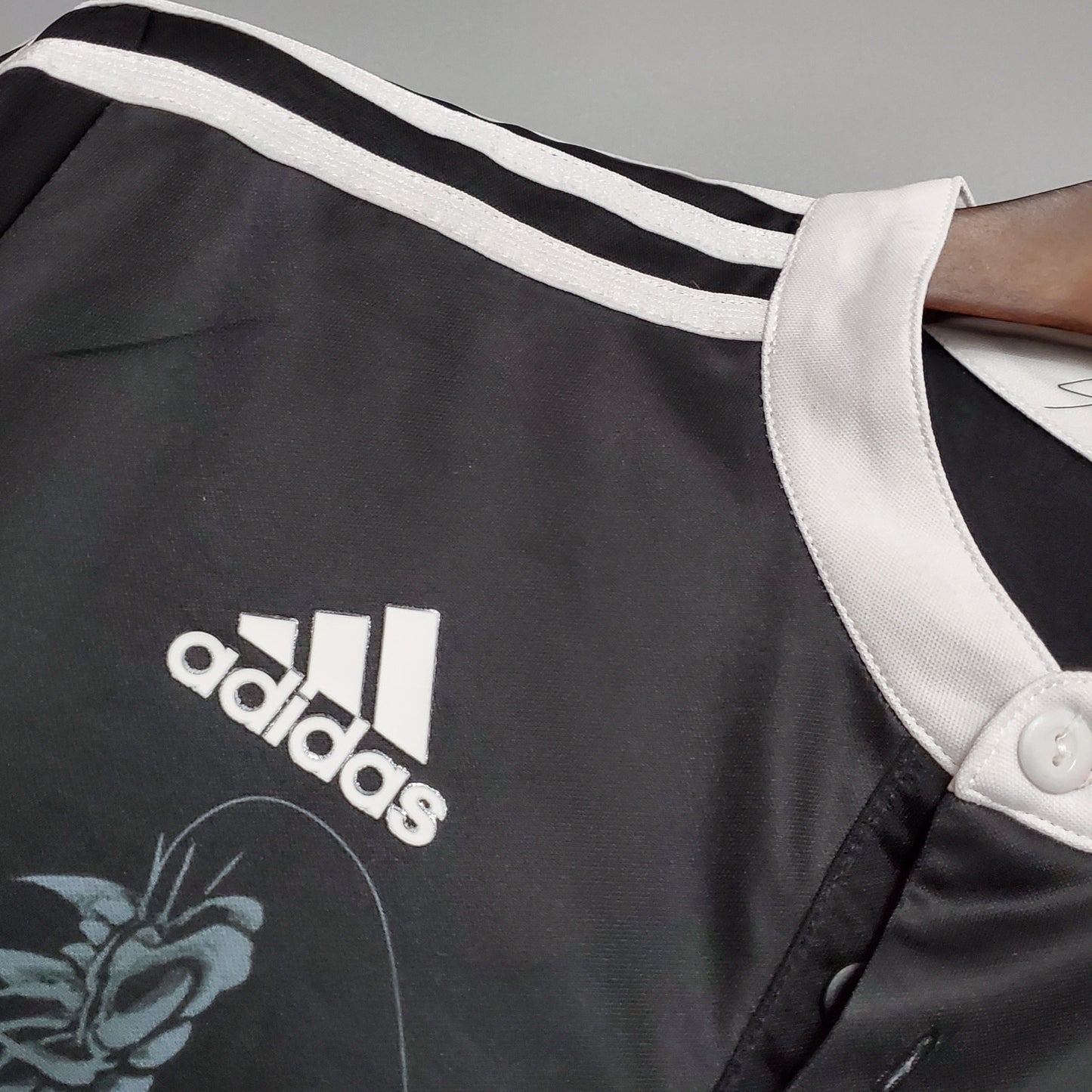 Camisa Manga Longa Real Madrid III 14/15 Adidas - Preto
