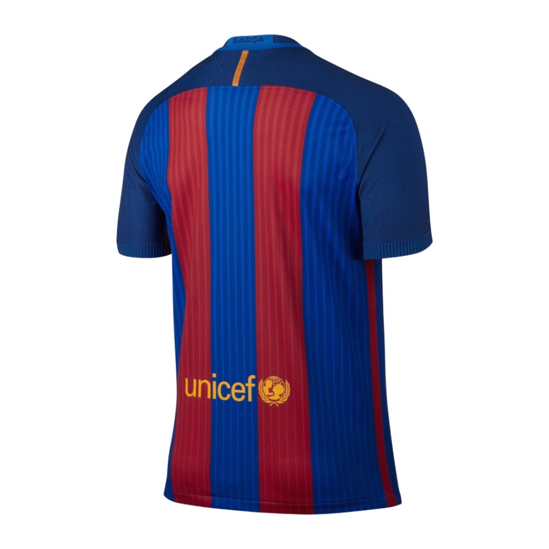Camisa Retrô Barcelona I I 2017/18 Nike Masculino Azul Grená