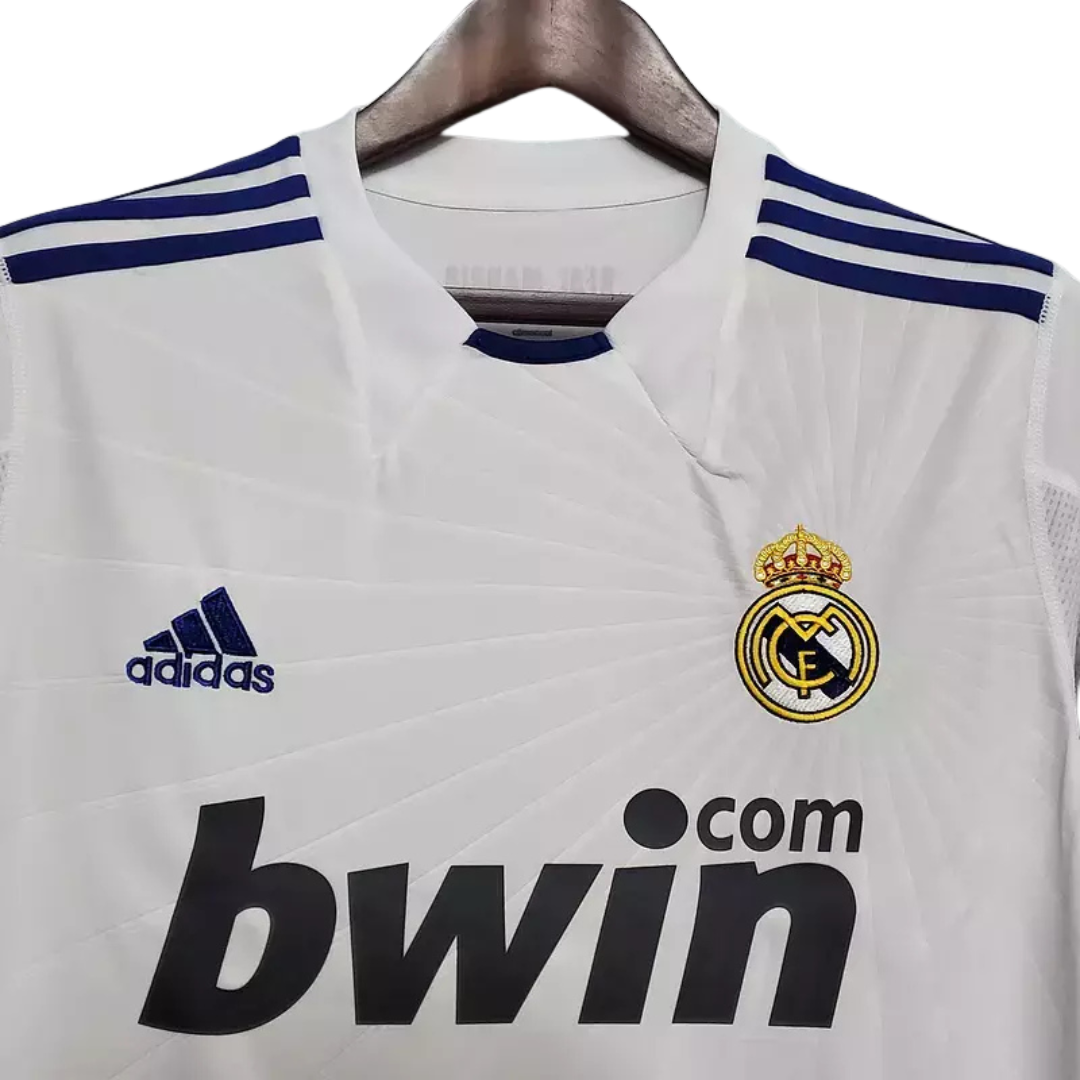Camisa Retrô Real Madrid I I Adidas 2010/11 Masculino Branco