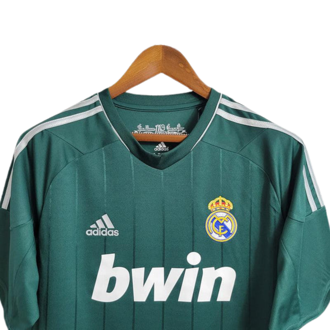 Camisa Retrô Real Madrid II Adidas 2012/13 Masculino Verde