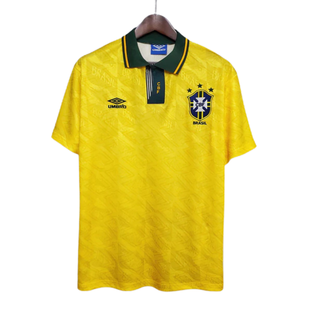 Camisa Retrô Seleção Brasil 1991/93 I