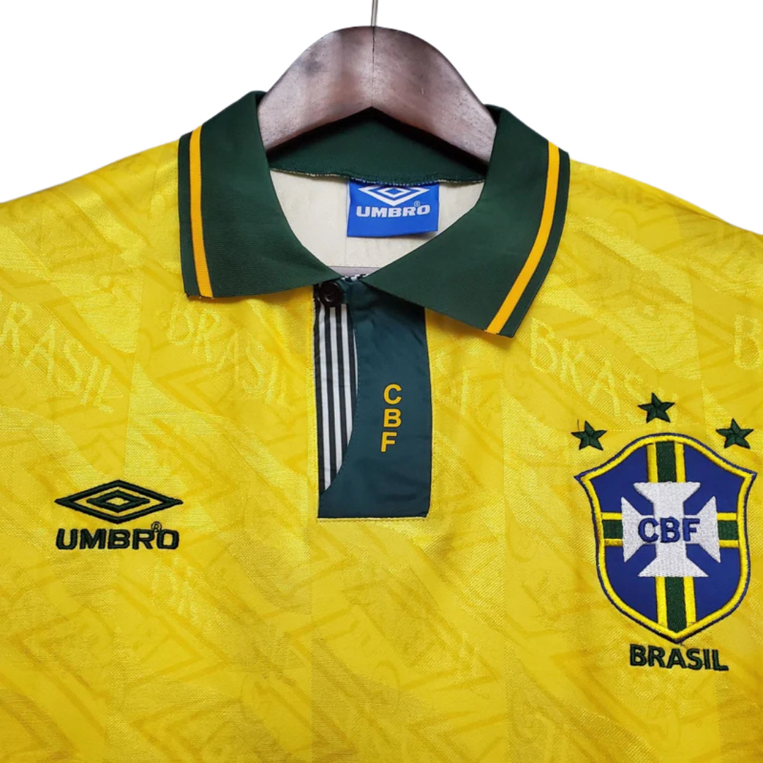 Camisa Retrô Seleção Brasil 1991/93 I