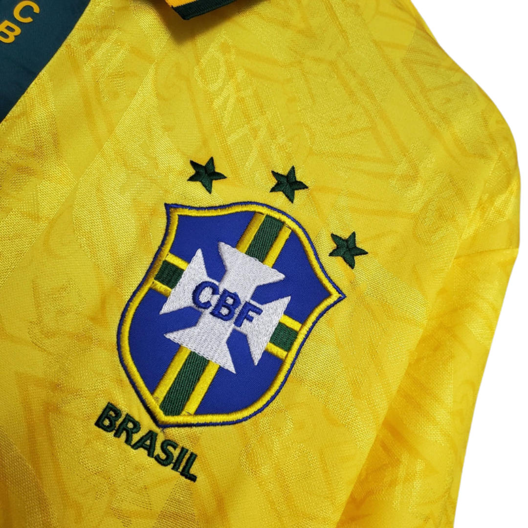 Camisa Retrô Seleção Brasil 1991/93 I