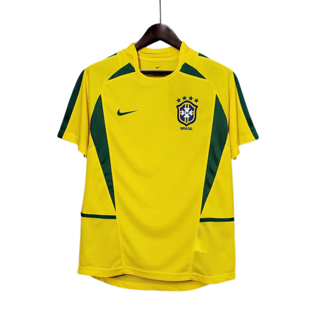 Camisa Retrô Seleção Brasil 2002/02 I