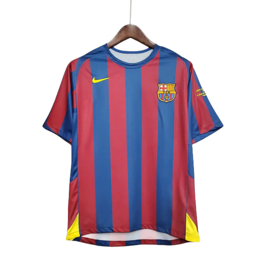 Camisa Retrô FC Barcelona 2006/06 I Champions League Edition