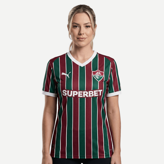 Camisa Feminina Fluminense 2026/27 I Torcedor