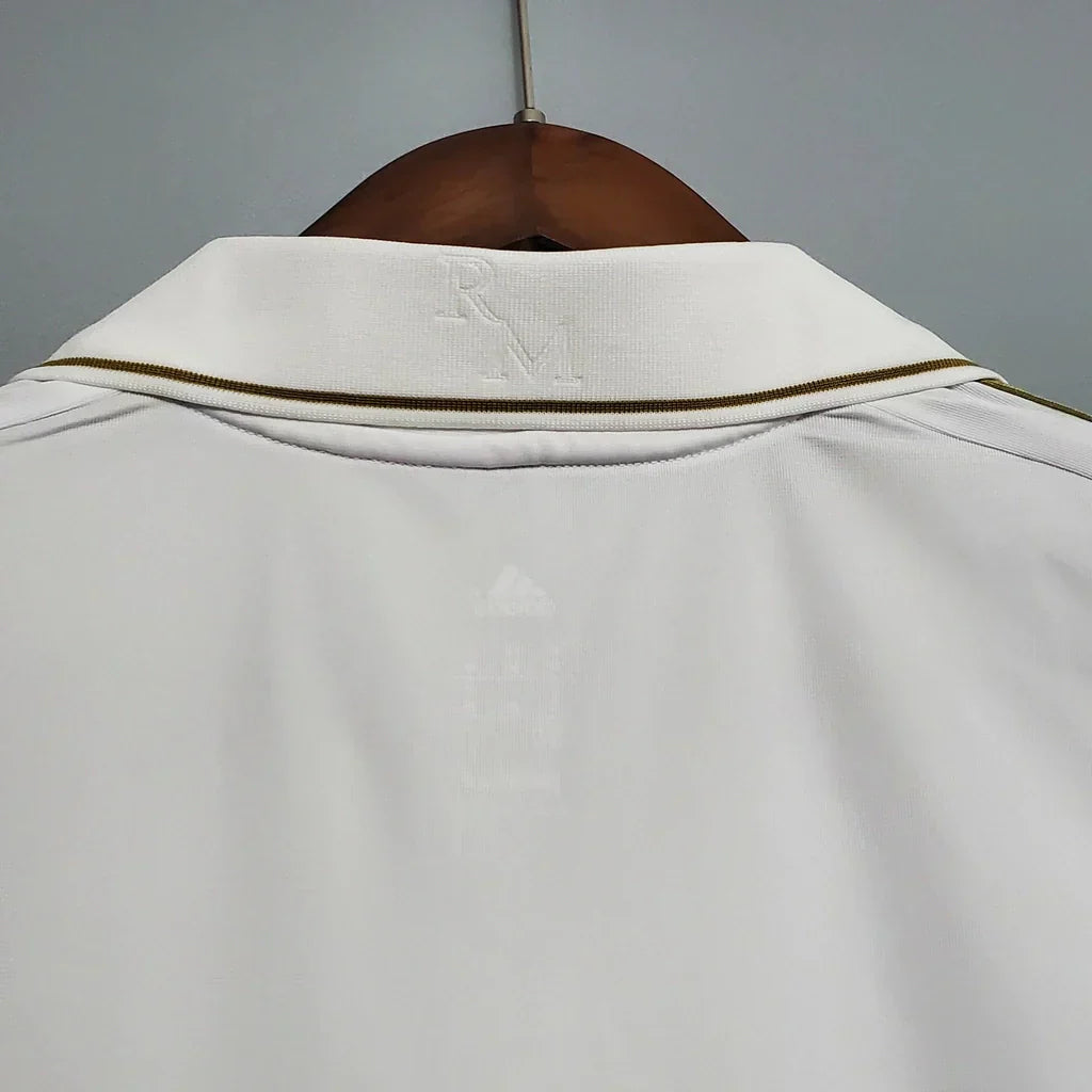 Camisa Retrô Real Madrid I I Adidas 2011/12 Masculino Branco