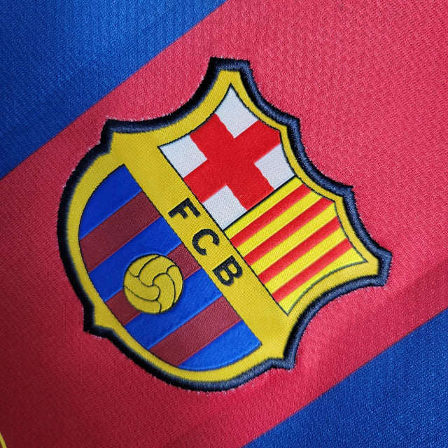 Camisa Barcelona Retrô I I 2010/11 Torcedor Nike Masculino Vermelho e Azul