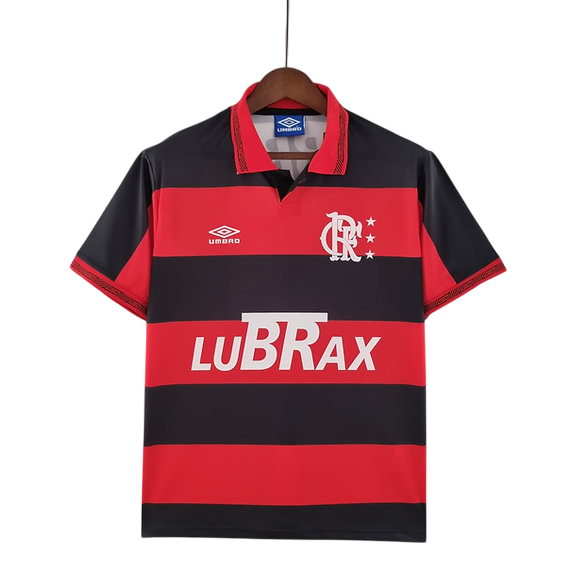 Camisa Retrô Flamengo I 1992/93 Masculino - Preto e Vermelho