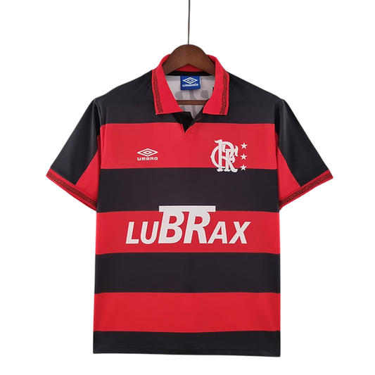 Camisa Retrô Flamengo I 1992/93 Masculino - Preto e Vermelho