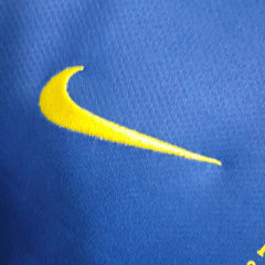 Camisa Retrô Barcelona I I Nike 2008/09 UEFA Champions League Azul e Grená
