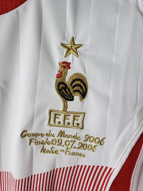 Camisa Retrô França II II Adidas 2006/07 Masculino Branco
