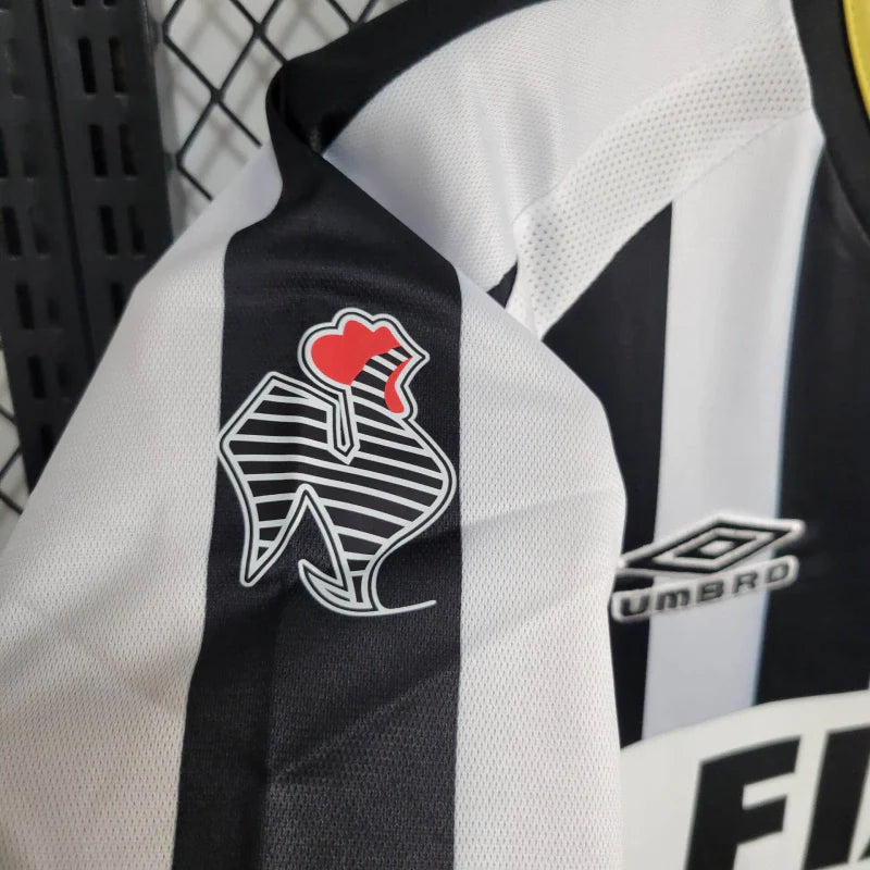 Camisa Atlético Mineiro I Retrô 2003 Preta e Branca - Umbro
