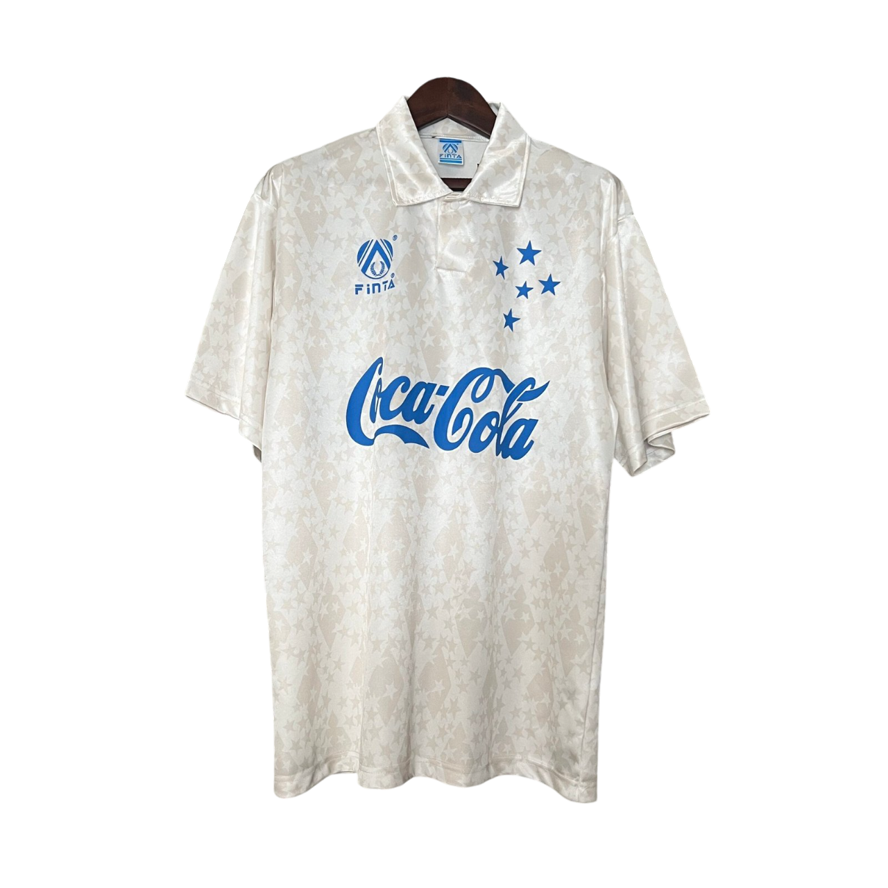 Camisa Cruzeiro II Retrô 1993/94 branca - Finta