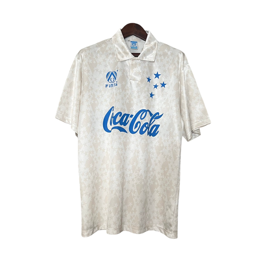Camisa Cruzeiro II Retrô 1993/94 branca - Finta