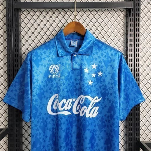 Camisa Cruzeiro I Retrô 1993/94 Azul - Finta
