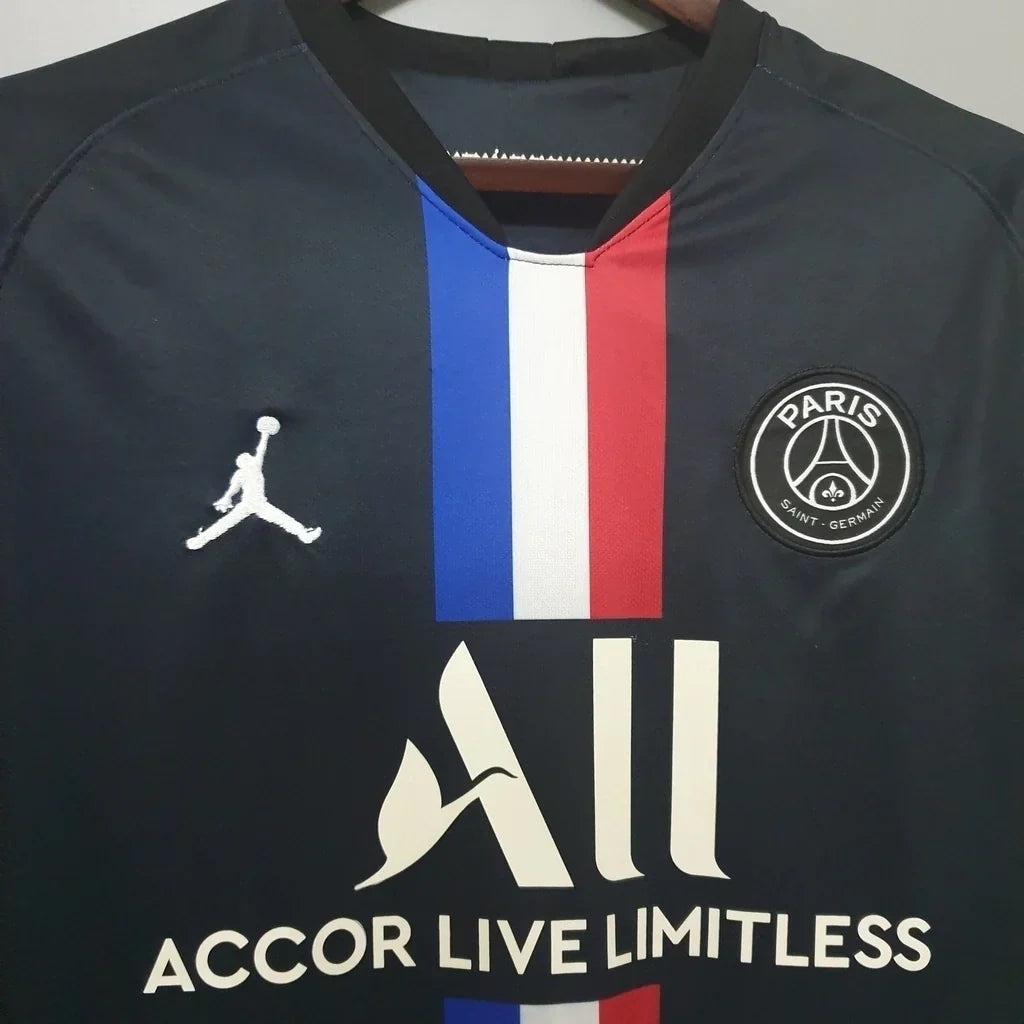 Camisa Retrô PSG III II Fourth 2019/20 Masculino Preto