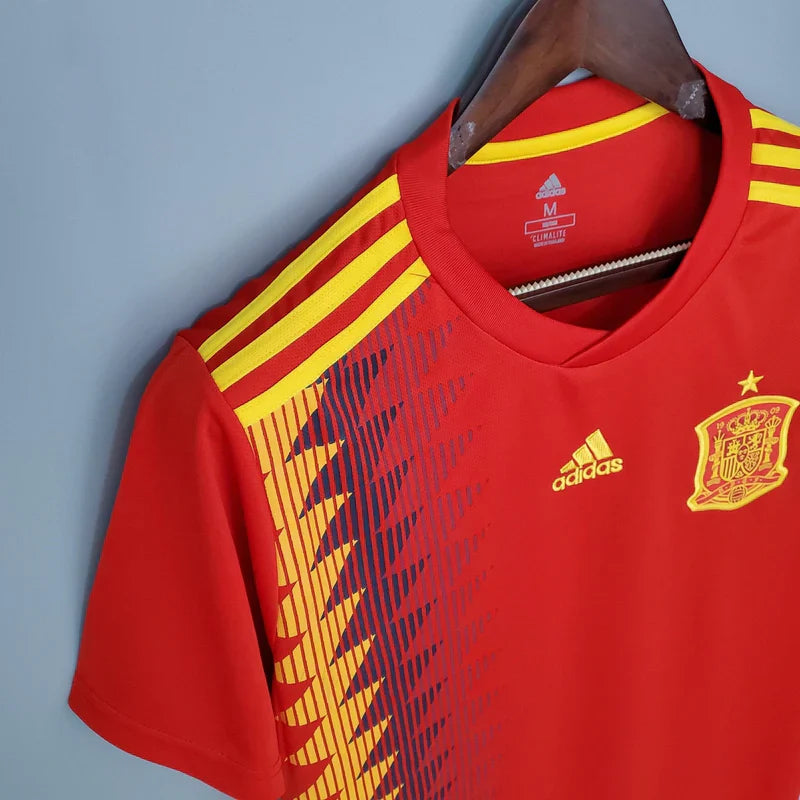 Camisa Retrô Seleção Espanha 2018/18 I