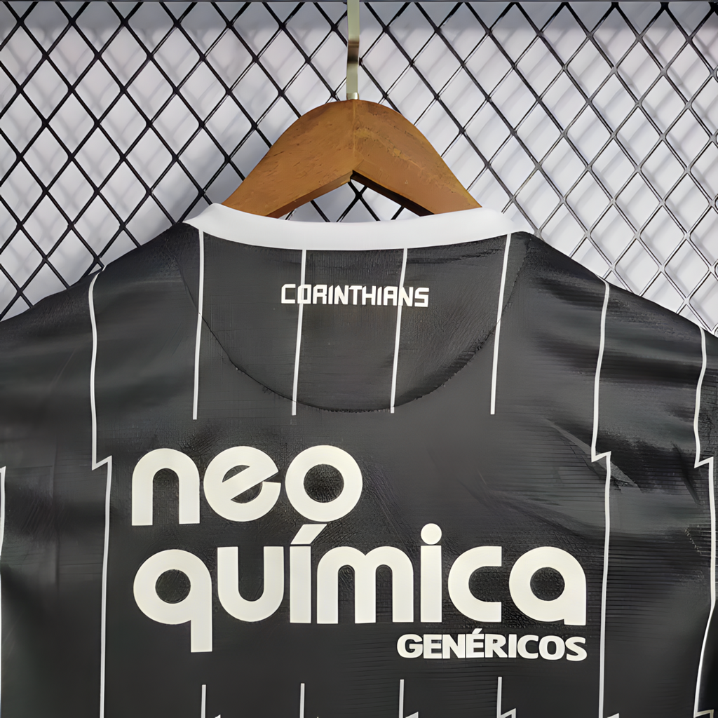 Camisa Corinthians Retrô 2012/13 I Nike Masculina - Preto