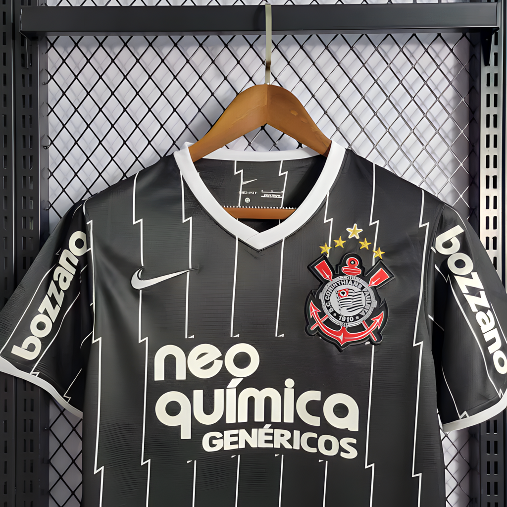 Camisa Corinthians Retrô 2012/13 I Nike Masculina - Preto
