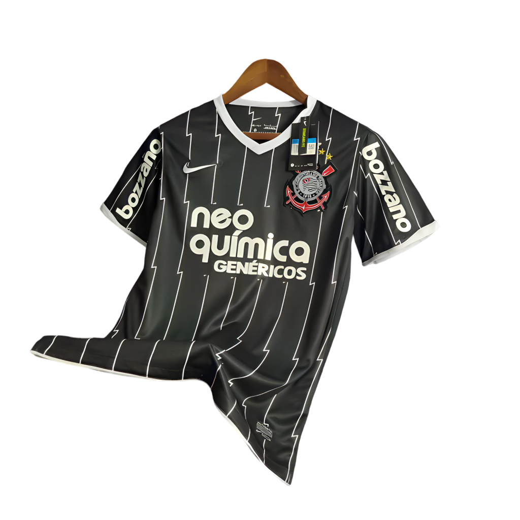 Camisa Corinthians Retrô 2012/13 I Nike Masculina - Preto