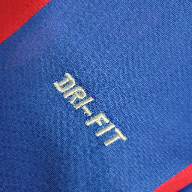 Camisa Barcelona Retrô I I 2010/11 Torcedor Nike Masculino Vermelho e Azul