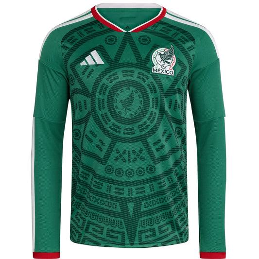 Camisa Mexico 2025/26 Manga Longa I Copa do Mundo